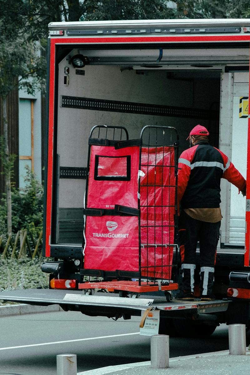 Delivery truck